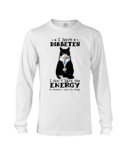 I have diabetes Long Sleeve Tee tile