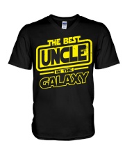 Uncle The Best Uncle In The Galaxy Tee shirts V-Neck T-Shirt thumbnail