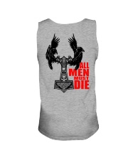 ALL MEN MUST DIE - VIKING RAVEN TEE Unisex Tank tile
