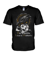 Die in Battle V-Neck T-Shirt thumbnail