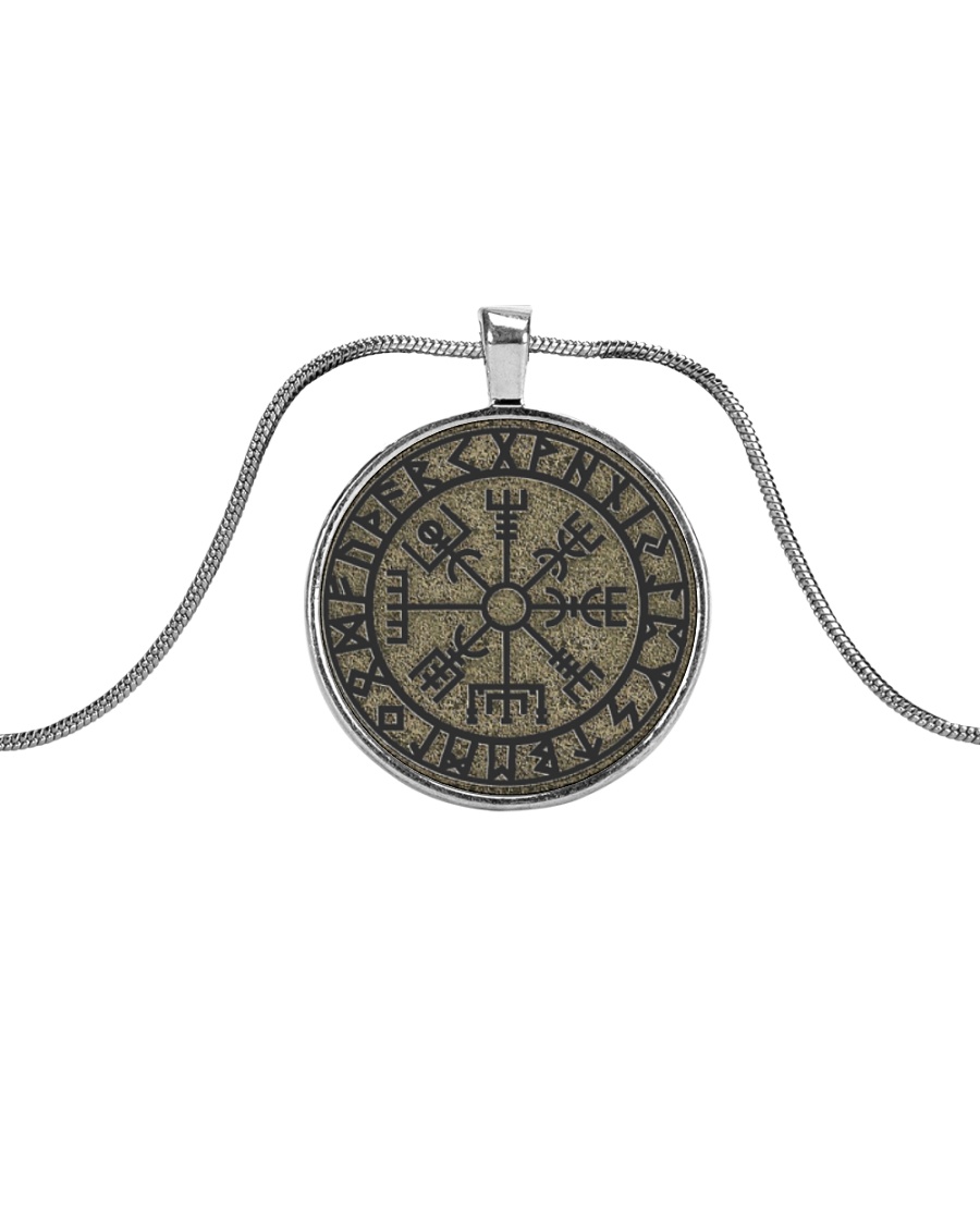 VIKING ZON Metallic Circle Necklace