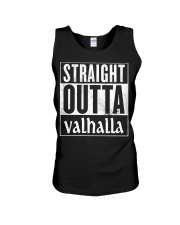 STRAIGHT OUTTA VALHALLA Unisex Tank tile
