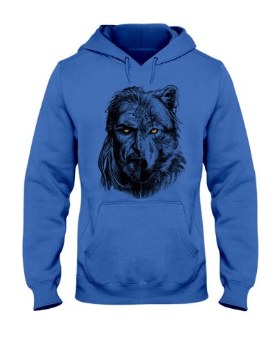 Viking Shirts - Warrior Wolf Valknut 
