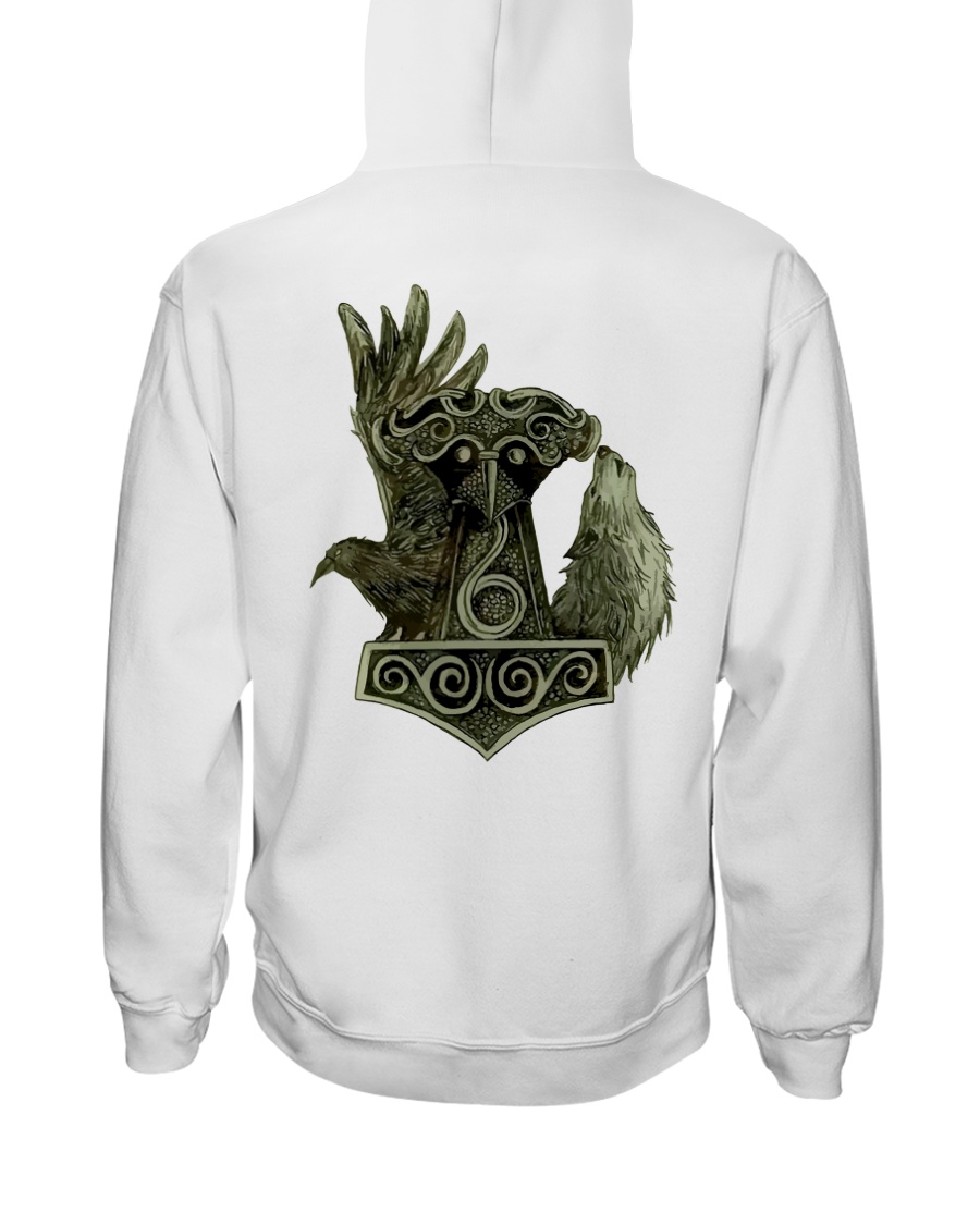HAMMER - RAVEN - WOLF Hooded Sweatshirt