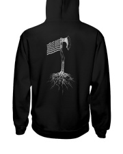Viking Axe Roots - Viking Flag Hooded Sweatshirt thumbnail