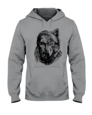 Warrior and Wolf - Viking Shirt Hooded Sweatshirt thumbnail