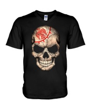 VIKING SKULL V-Neck T-Shirt thumbnail