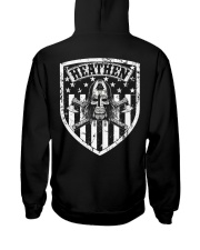 VIKING FLAG - HEATHEN SHIELD Hooded Sweatshirt back
