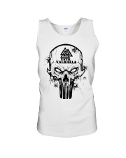 TILL VALHALLA - SKULL VIKING SHIRT Unisex Tank front