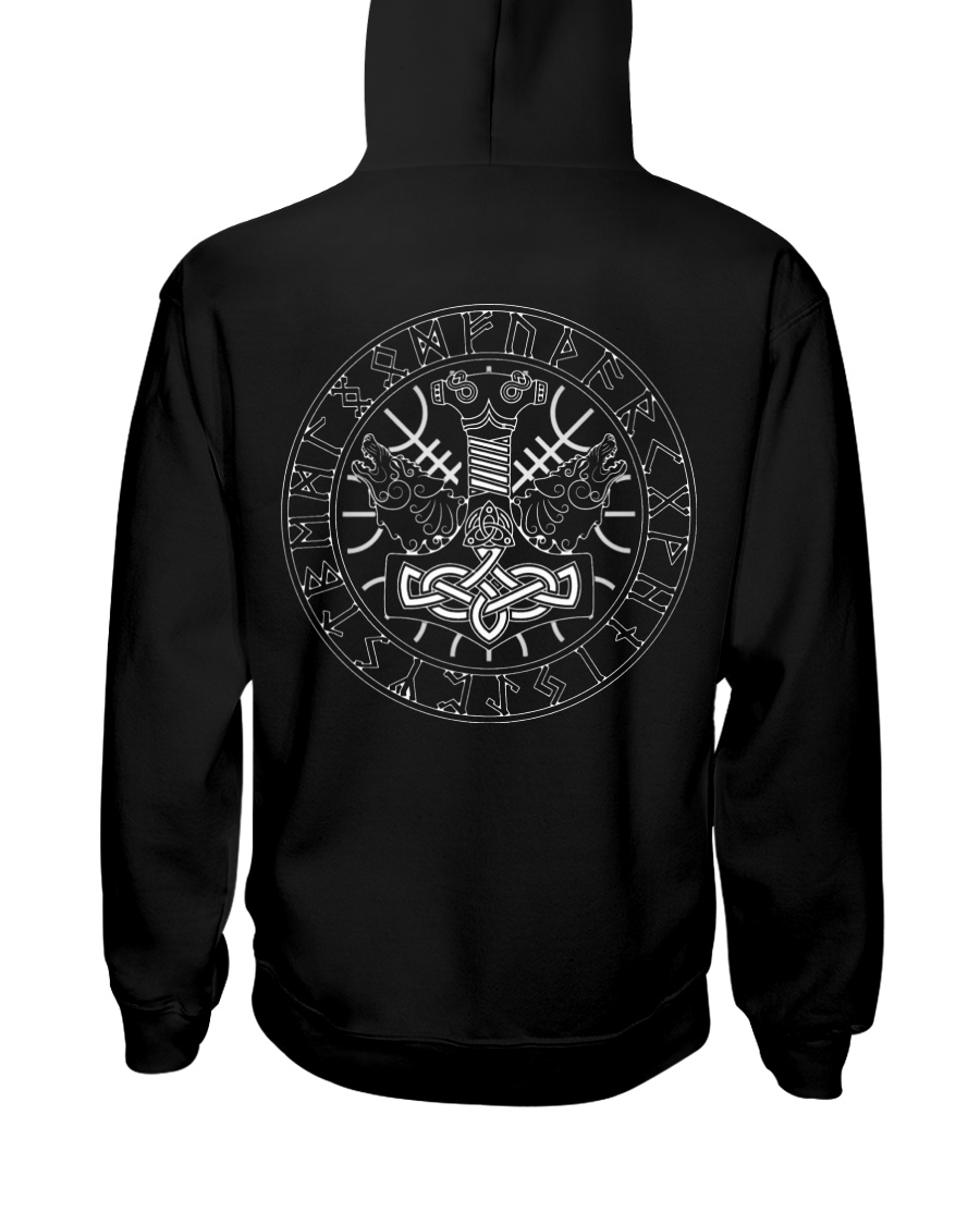 WOLVES AND HAMMER Hooded Sweatshirt