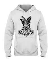 WOLF-RAVE-HAMMER - VIKINGZON Hooded Sweatshirt front