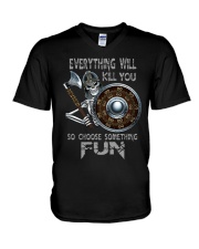 Last Day To Order - BUY IT or LOSE IT FOREVER V-Neck T-Shirt tile
