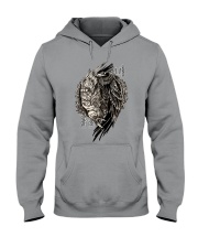Odin's Ravens Huginn and Muninn Hooded Sweatshirt thumbnail