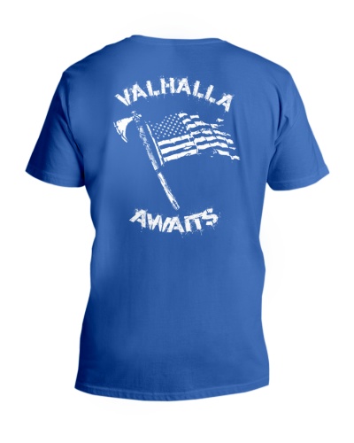 Viking Shirt - Valhalla Awaits 