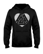 VIKING HEART - VIKINGZON Hooded Sweatshirt front