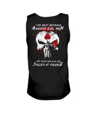 The Best Defense Against Evil Men Unisex Tank thumbnail