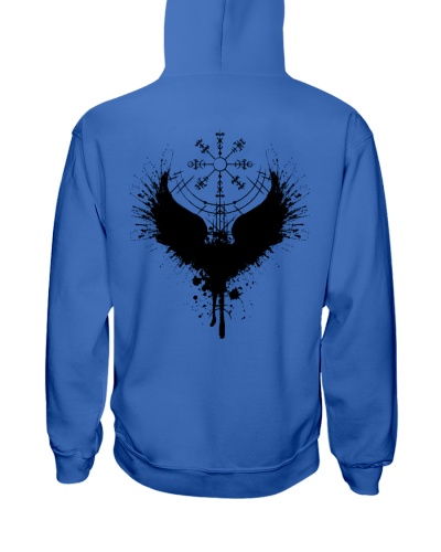 Raven Vegvisir - Viking Shirts 