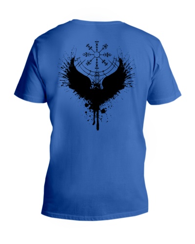 Raven Vegvisir - Viking Shirts 