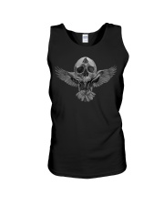 Viking Raven Skull - Viking Shirts Unisex Tank tile