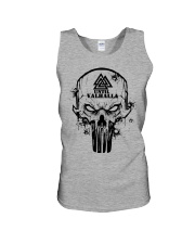 TILL VALHALLA - SKULL VIKING SHIRT Unisex Tank tile