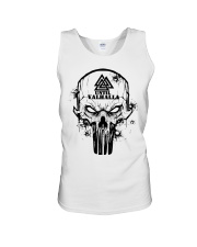 TILL VALHALLA - SKULL VIKING SHIRT Unisex Tank front