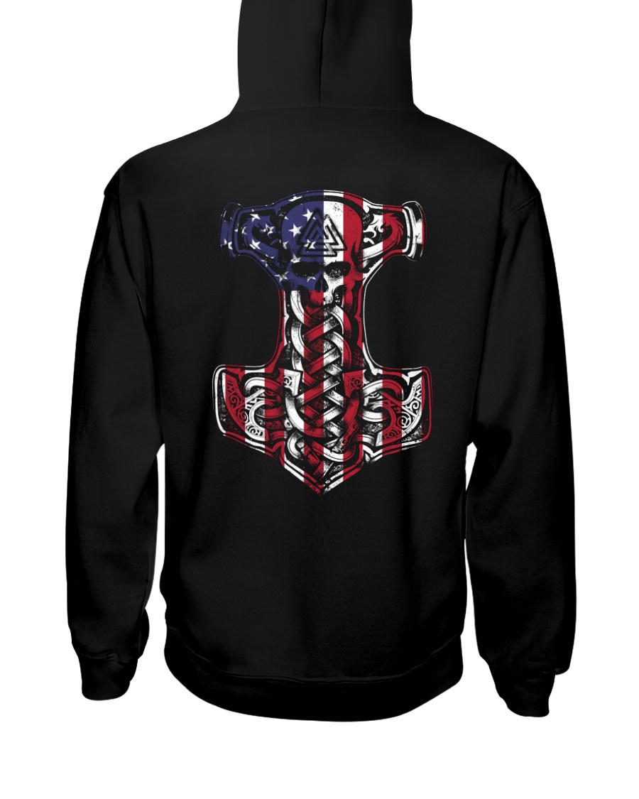 HAMMER FLAG - VIKING SHIRT Hooded Sweatshirt