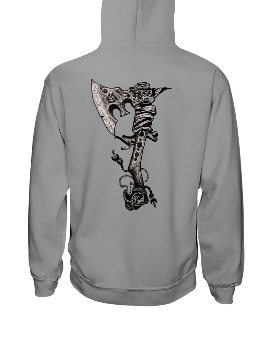 VIKING AXE Hooded Sweatshirt