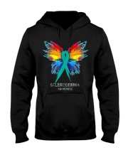 SCLERODERMA AWARENESS SHIRT BUTTERFLY T SHIRT Hooded Sweatshirt thumbnail