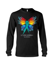 SCLERODERMA AWARENESS SHIRT BUTTERFLY T SHIRT Long Sleeve Tee thumbnail