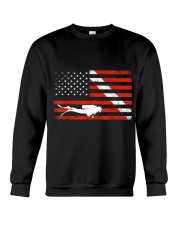 DIVER DOWN DIVE FLAG TSHIRT SCUBA DIVING AMERICAN Crewneck Sweatshirt thumbnail