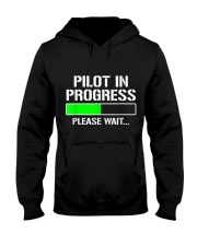 PILOT IN PROGRESS T SHIRT FUNNY FLIGHT SCHOOL STUD Hooded Sweatshirt thumbnail