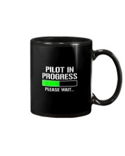 PILOT IN PROGRESS T SHIRT FUNNY FLIGHT SCHOOL STUD Mug thumbnail