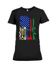 FIRST RESPONDER GIFT SHIRT EMS FIREFIGHTER POLICE Premium Fit Ladies Tee thumbnail