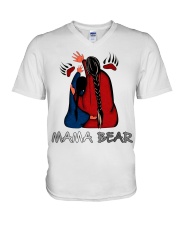 MAMA BEAR V-Neck T-Shirt tile