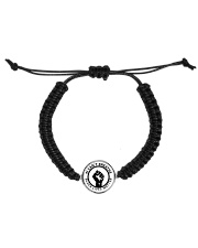 I CAN'T BREATHE Cord Circle Bracelet front