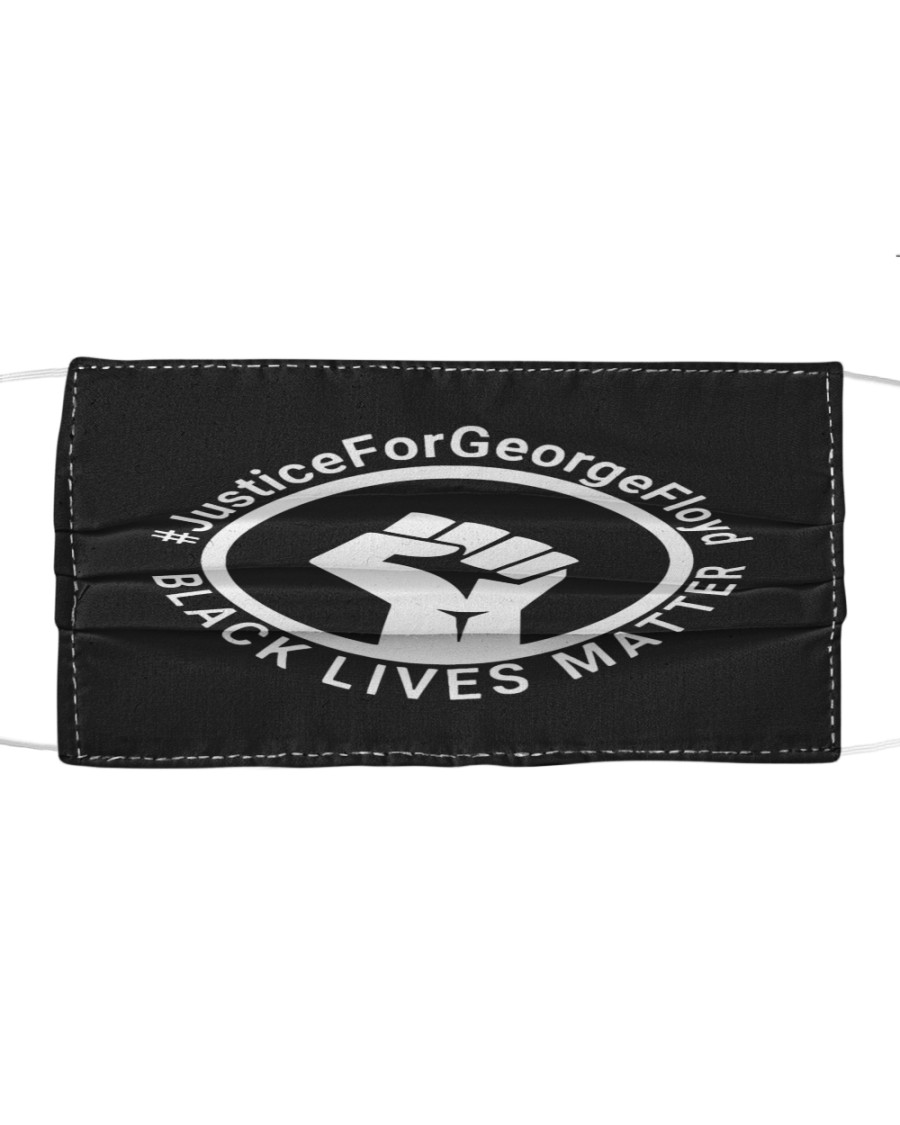 Justice for George Floyd - Black Lives Matter Cloth face mask