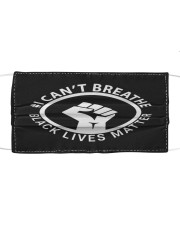 I Can't Breathe - Black Lives Matter Cloth face mask thumbnail