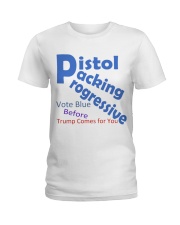 Gun Loving Democrats: Vote Blue Keep It True Ladies T-Shirt thumbnail