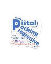 Gun Loving Democrats: Vote Blue Keep It True Sticker - 2 pack (Horizontal) thumbnail