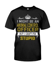 Animal Control Officer Fix Stupid Classic T-Shirt thumbnail