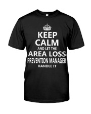 Area Loss Prevention Manager Keep Calm Premium Fit Mens Tee thumbnail