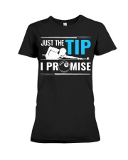 Billiards Cue Sport Game Pool Balls Premium Fit Ladies Tee thumbnail