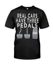 Car guy funny T shirt Real Cars h Classic T-Shirt front