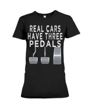 Car guy funny T shirt Real Cars h Premium Fit Ladies Tee thumbnail