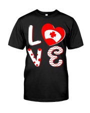 Medical Nurse Valentine Day Shirt Love Premium Fit Mens Tee thumbnail