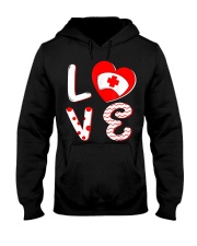 Medical Nurse Valentine Day Shirt Love Hooded Sweatshirt thumbnail