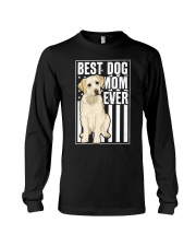 Best Dog Mom Ever Yellow Labrador Long Sleeve Tee thumbnail