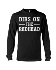 Dibs On The Redhead Shirt Funny St Pat Long Sleeve Tee thumbnail