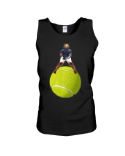 Bear On Tennis Ball Mens - by Behrbone Unisex Tank thumbnail