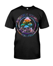 Psychedelic Research Volunteer Mushroom Premium Fit Mens Tee tile